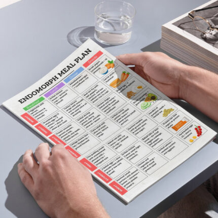 7-Day Endomorph Meal Plan PDF with Breakfast, Lunch, Dinner, and Snacks