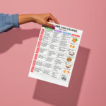 1400 Calorie Low Carb Meal Plan PDF – 7-Day Printable Meal Plan with Breakfast, Lunch, Dinner, Snacks