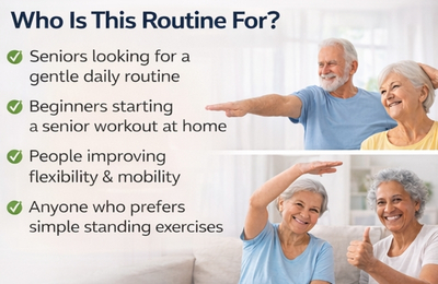 gentle exercises for seniors daily routine for mobility and flexibility at home