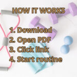 how to start senior workout at home download pdf and follow video routine