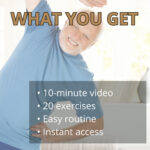 10 minute senior workout video with pdf guide and printable formats download